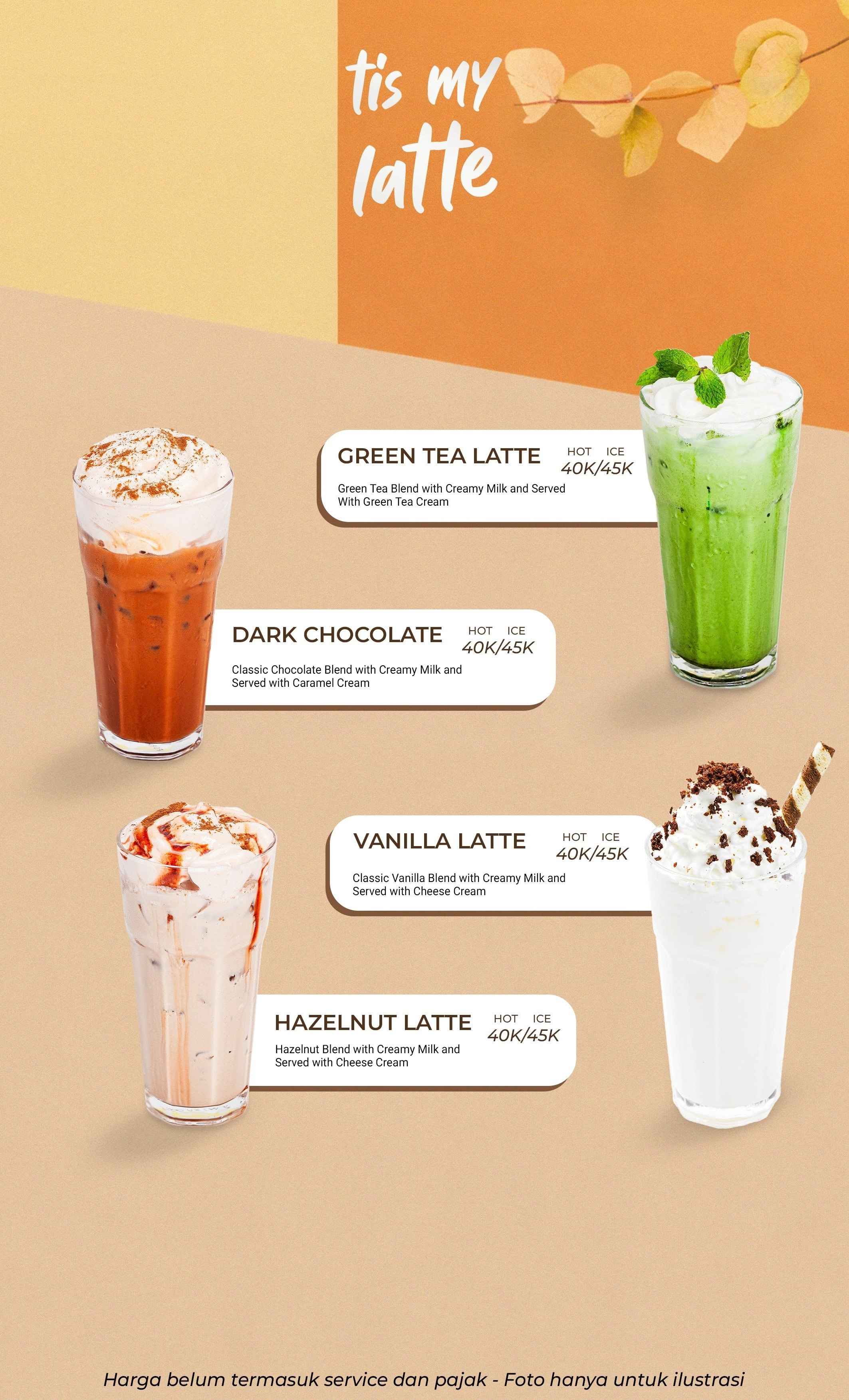 Tis My Cafe Menu Page 36